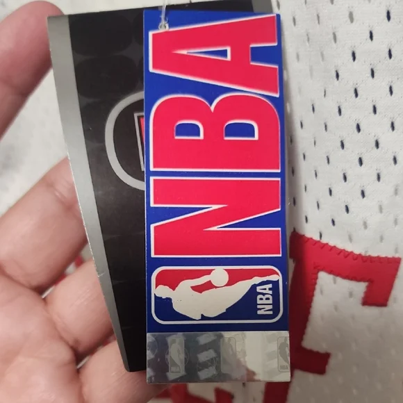 Vintage LA Clippers Script Jersey #21 White NBA Nike Throwback - Picture 9 of 10